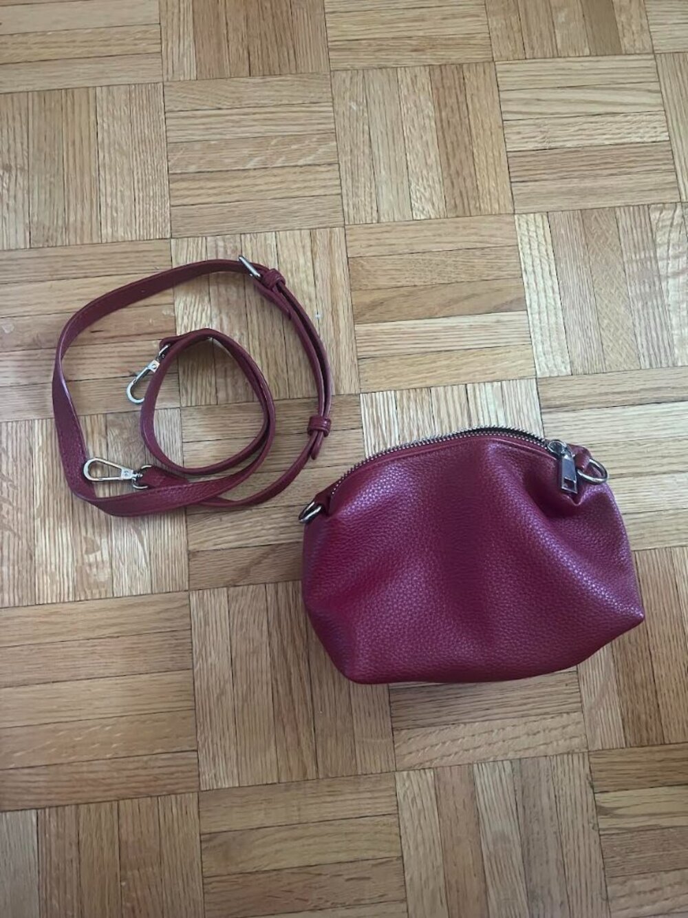 Melie Bianco Red Bag Purse